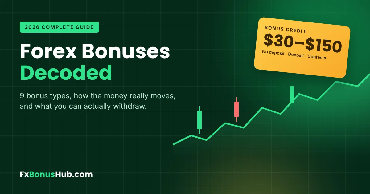 Forex bonuses in 2027 explained compare bonus types