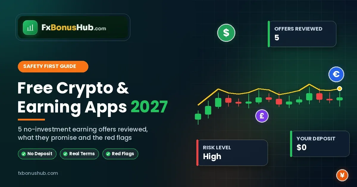 Free Crypto No Deposit Bonuses
