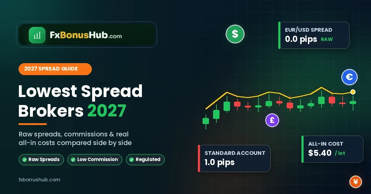 low spread forex brokers